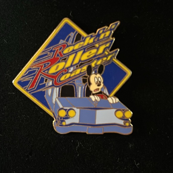 Disney WDW 2002 Rockin Roller Coaster Mickey Mouse Pin - Picture 2 of 3